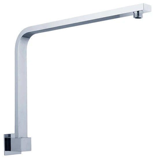 HELLYCAR ERIC Square Shower Arm 432mm | Chrome, Matt Black