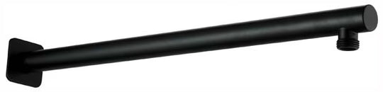 HELLYCAR LIMPID Round Wall Shower Arm 450mm | Chrome, Brushed Nickel, Matte Black, Rose Gold, Brushed Gun Metal, Brushed Gold