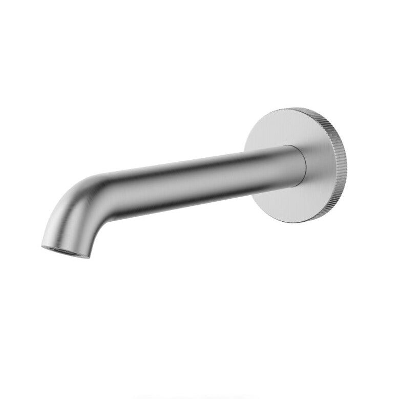 IKON LINIE 180mm Solid Round Spout | Brushed Nickel, Gun Metal, Matte Black, Brushed Gold