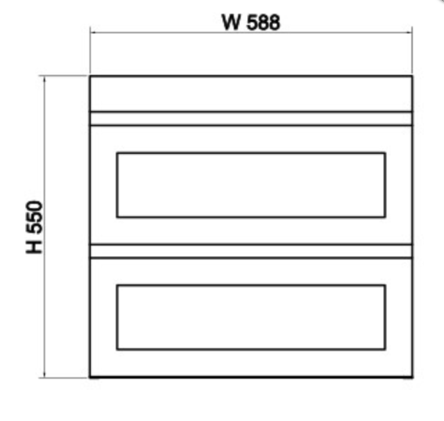 ABS Hawaii Plywood Wall Hung Bathroom Vanity – Matt White Shaker Hampton Style | 600–1500mm