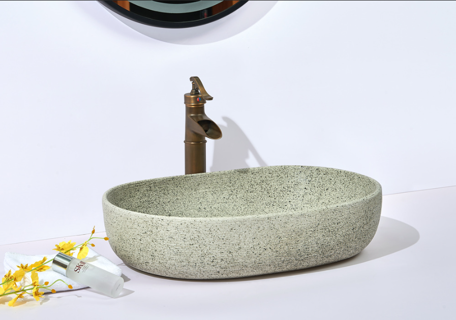 Infinity Porcelain Oval Above Counter Art Basin 580*400*150mm