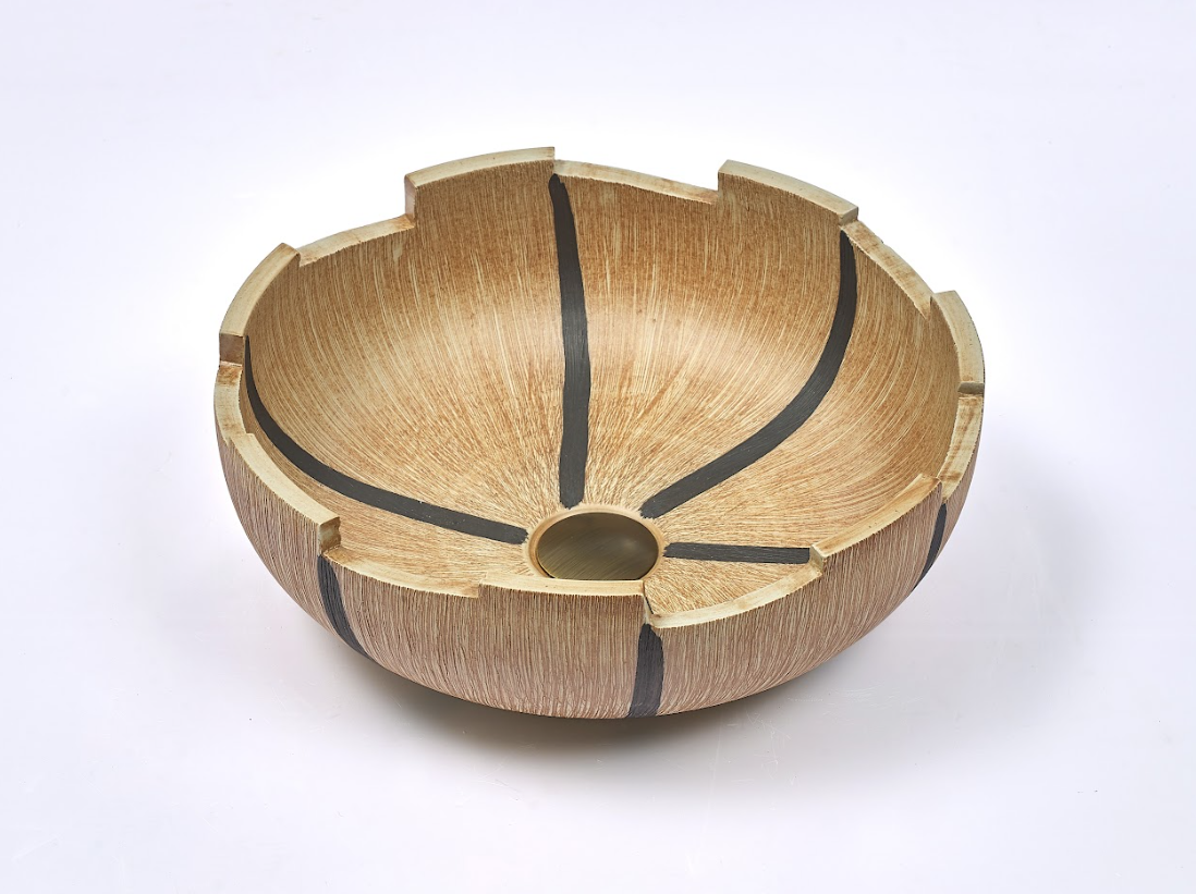 Infinity Yellow Porcelain Round Above Counter Art Basin 410*410*150mm