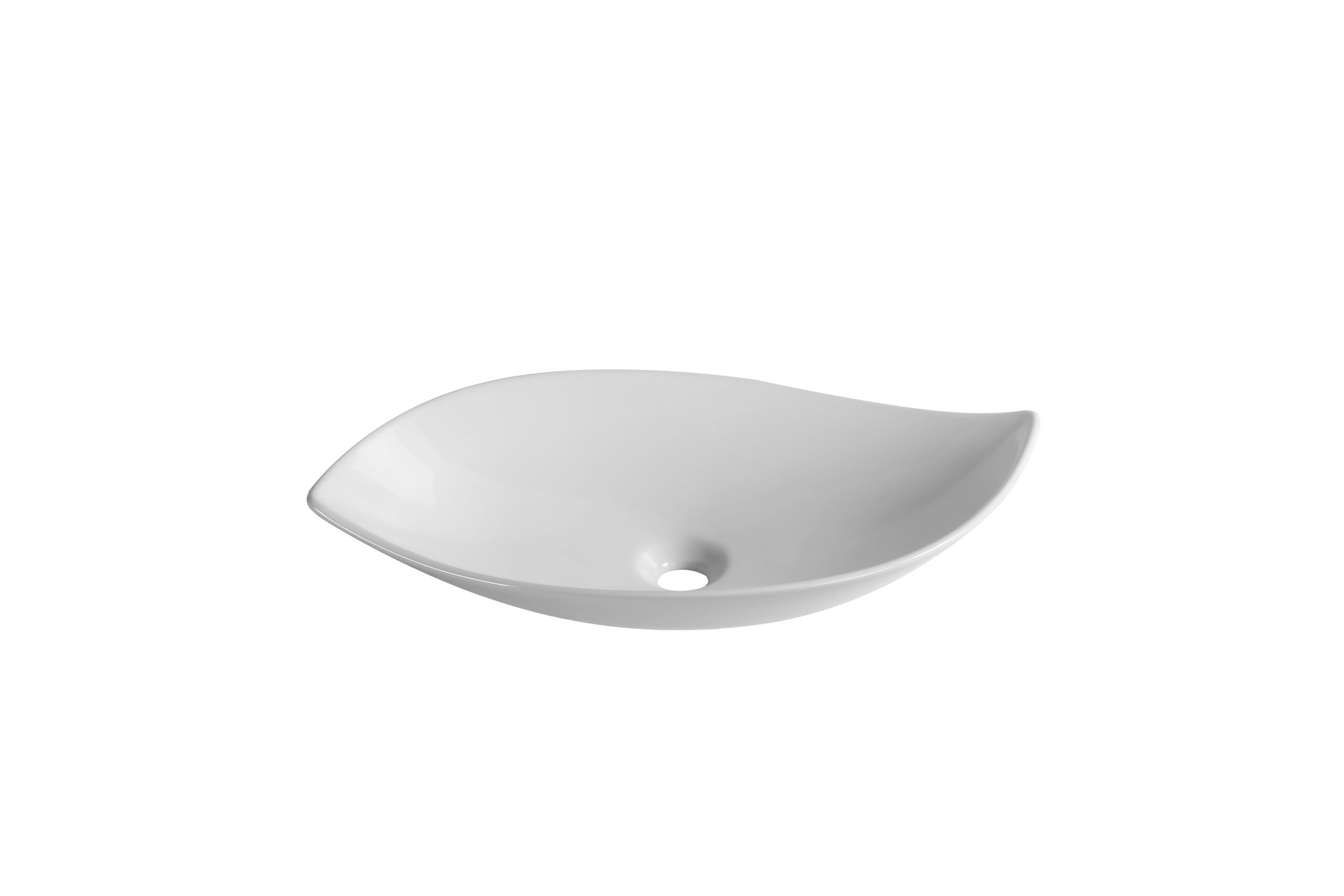 Infinity Gloss White/Matt White/Matt Black Ceramic Above Counter Basin 660*390*150mm