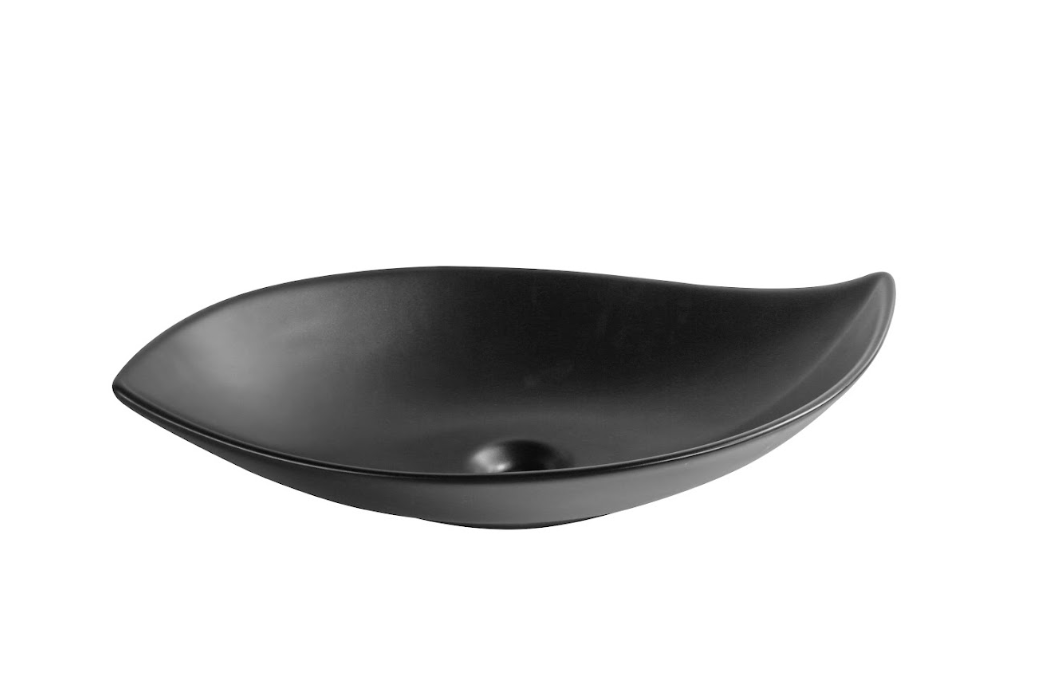 Infinity Gloss White/Matt White/Matt Black Ceramic Above Counter Basin 660*390*150mm