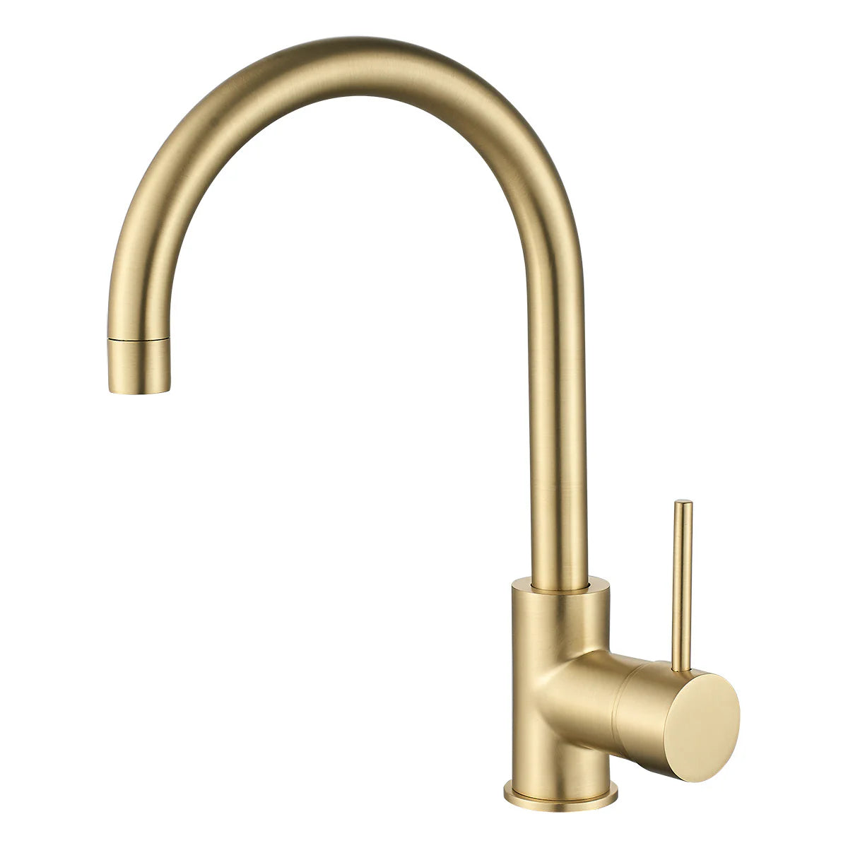 Hellycar Ideal Round Lead-Free Sink Mixer | Brushed Gold, Brushed Nickel, Chrome, Matte Black, Brushed Gun Metal, Rose Gold