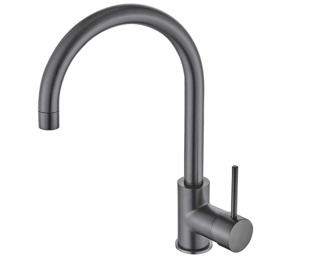 Hellycar Ideal Round Lead-Free Sink Mixer | Brushed Gold, Brushed Nickel, Chrome, Matte Black, Brushed Gun Metal, Rose Gold