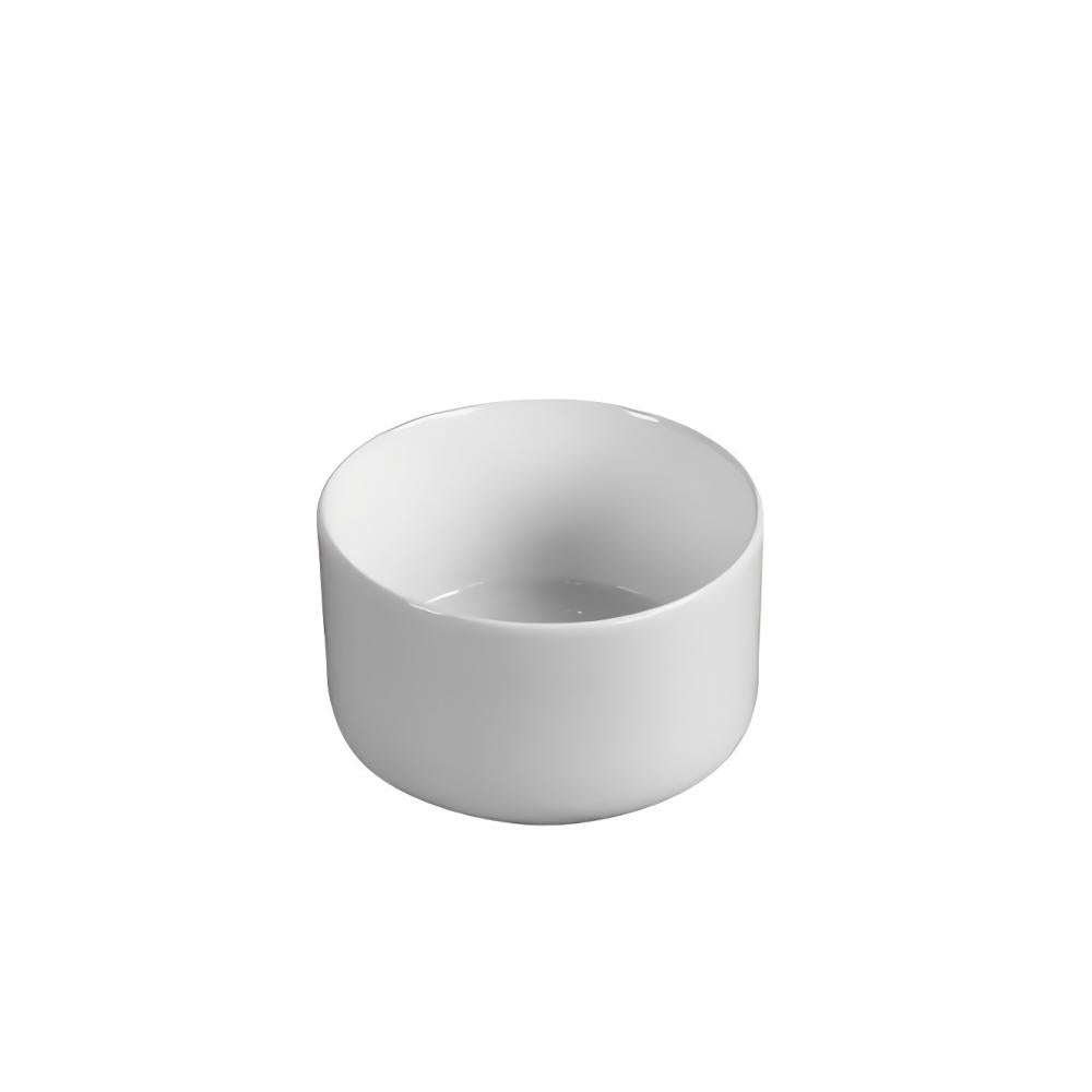 Infinity Gloss White Ceramic Round Above Counter Art Basin 220*220*130mm