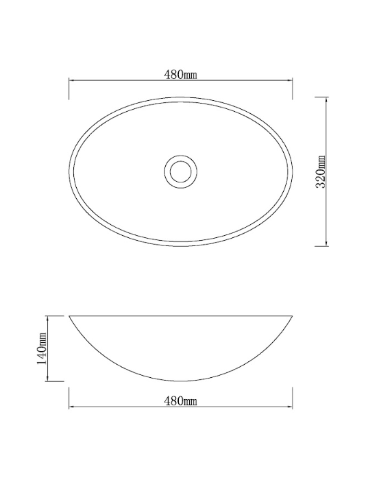 Infinity Natural Yellow Onyx Stone Oval Above Counter Art Basin 480*320*140mm