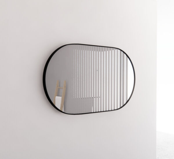 RIVA Framed Oval Mirror| 450×900mm, 900×600mm, 1200×700mm, 1500×800mm | Brushed Gold / Matte Black / Brushed Nickel