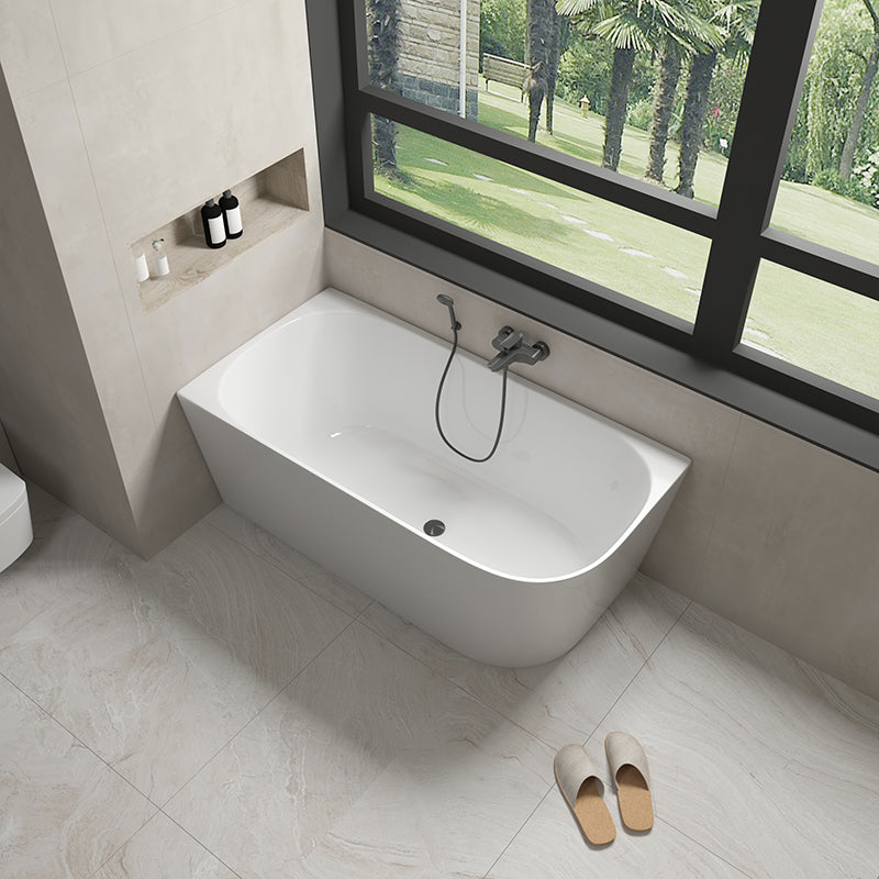 INFINITY Nerida Gloss White Corner Bathtub – 1300mm / 1400mm