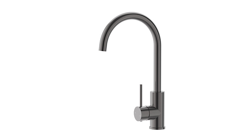 ACL OTUS Slimline Swivel Gooseneck Sink Mixer | Chrome, Gun Metal, Matte Black, Brushed Gold, Stainless Steel, Brushed Copper