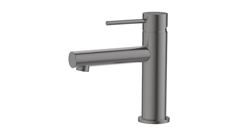 ACL OTUS Slimline Straight Spout Basin Mixer| Chrome, Gun Metal, Matte Black, Brushed Gold, Stainless Steel