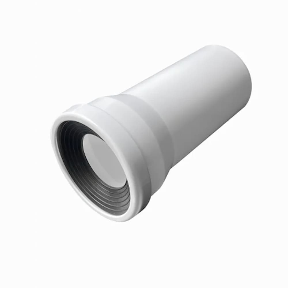 toilet p trap on a white background