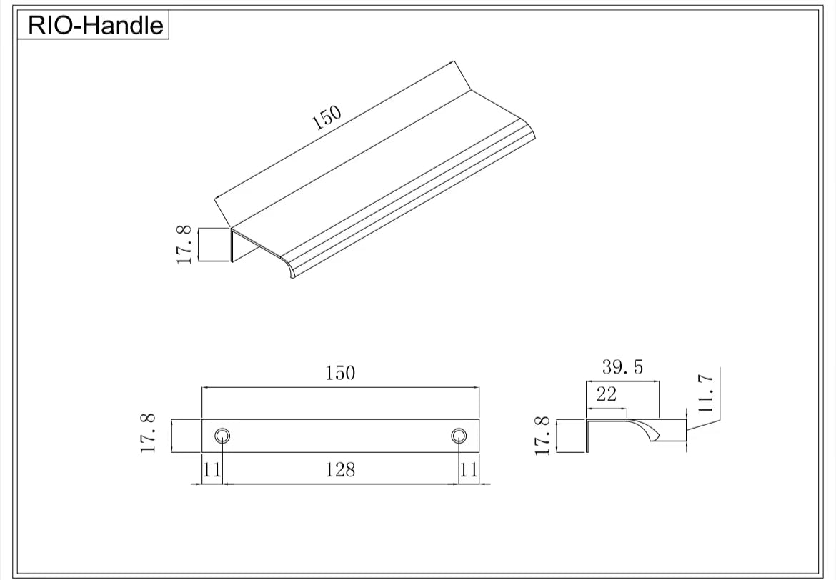 INFINITY RIO Matt Black Curved Fluted Wall Hung Vanity ALL SIZE
