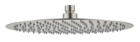 HELLYCAR Round Shower Head 200/300mm Stainless Steel | Chrome, Matt Black, Rose Gold, Brushed Gun Metal, Brushed Gold