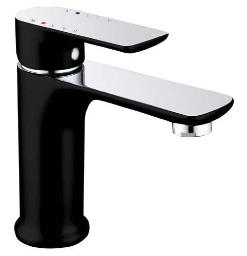 Hellycar TAPART Sleek Basin Mixer | Chrome, Black, Rose Gold, Black & Chrome, Luxury Chrome, Luxury Black & Chrome