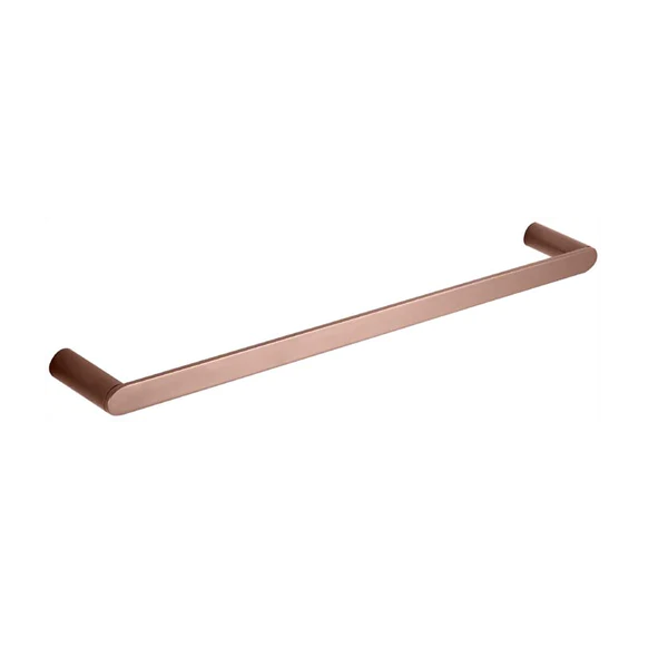 HELLYCAR TAPART Sleek Single Towel Rail 600mm | Chrome, Matte Black, Rose Gold, Brushed Gold, Brushed Nickel, Brushed Gun Metal