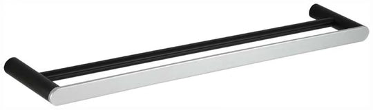 HELLYCAR TAPART Sleek Double Towel Rail 800mm | Chrome, Matte Black, Rose Gold, Brushed Gun Metal, Brushed Nickel, Brushed Gold