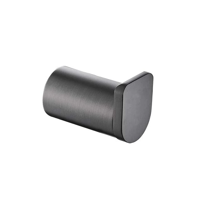 HELLYCAR TAPART Sleek Robe Hook 44mm | Chrome, Matte Black, Rose Gold, Brushed Gun Metal, Brushed Nickel, Brushed Gold