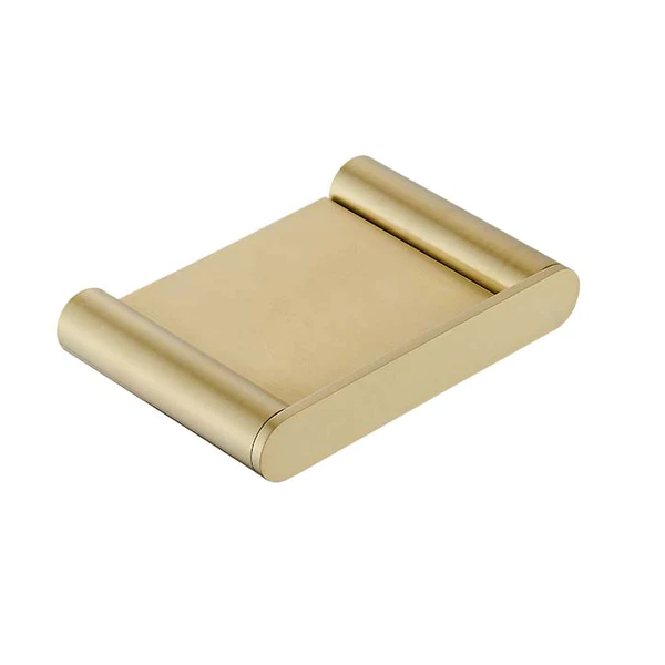 HELLYCAR TAPART Sleek Soap Dish 106mm | Chrome, Matte Black, Rose Gold, Brushed Gun Metal, Brushed Nickel, Brushed Gold