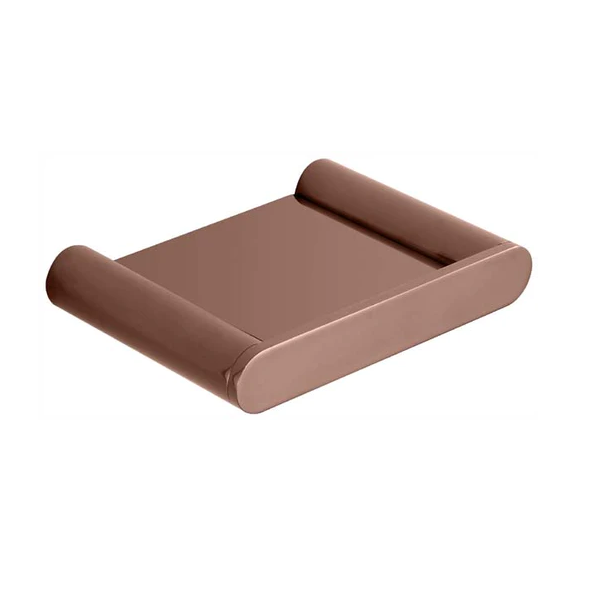 HELLYCAR TAPART Sleek Soap Dish 106mm | Chrome, Matte Black, Rose Gold, Brushed Gun Metal, Brushed Nickel, Brushed Gold