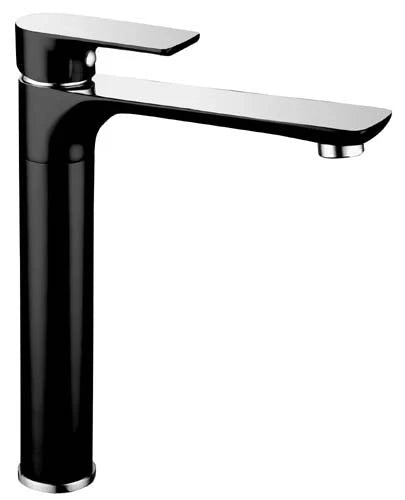 Hellycar TAPART SLEEK Tall Basin Mixer | Chrome, Black, Rose Gold, Black & Chrome, Luxury Chrome