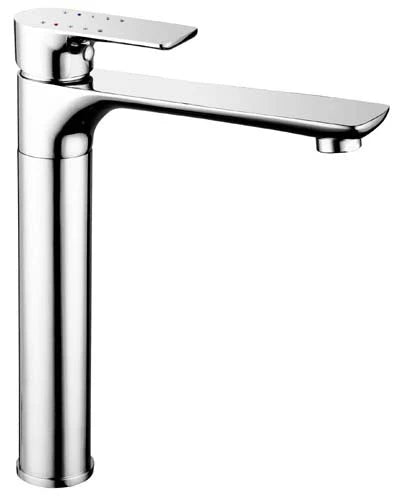 Hellycar TAPART SLEEK Tall Basin Mixer | Chrome, Black, Rose Gold, Black & Chrome, Luxury Chrome