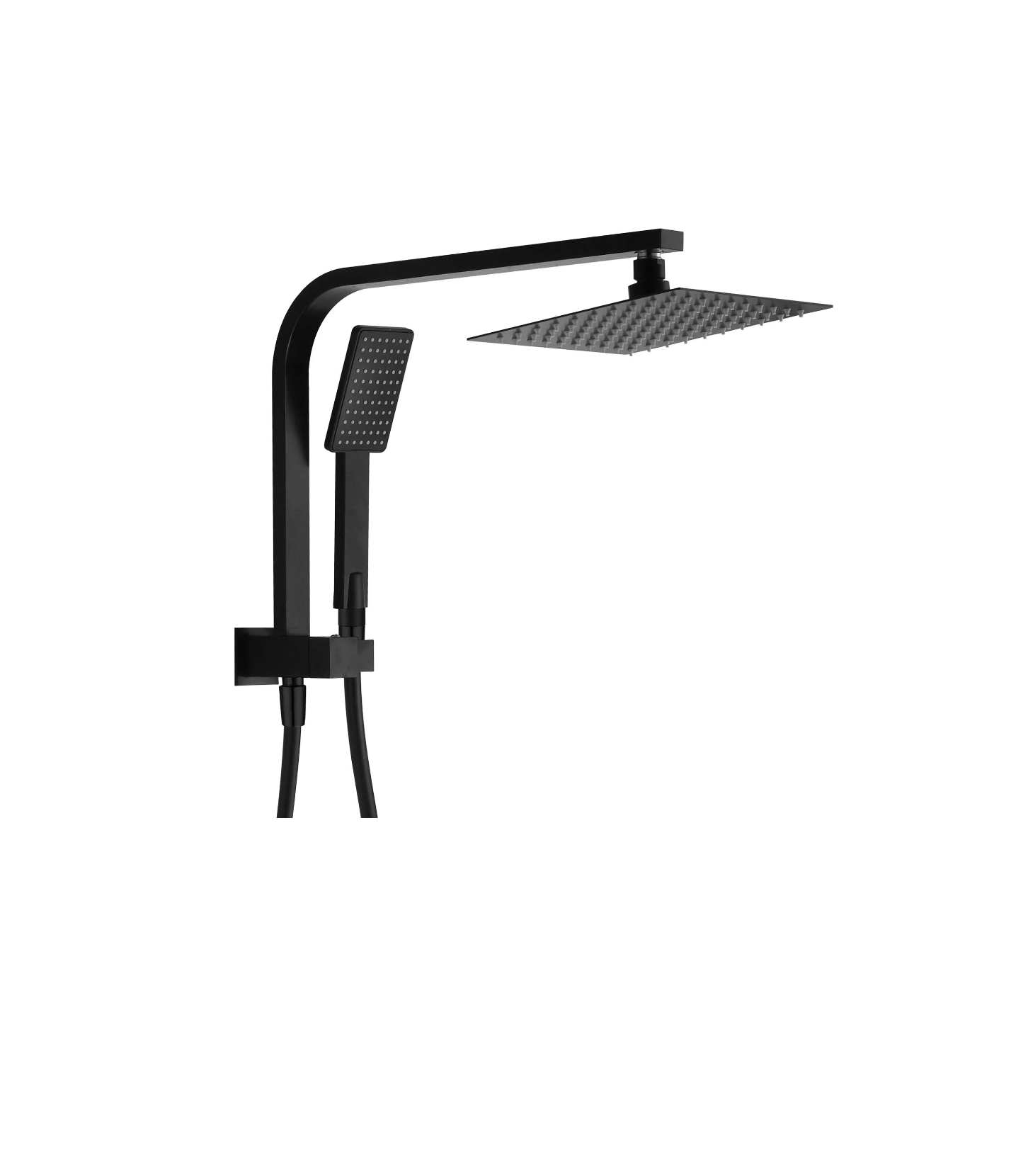 HELLYCAR Eric Shower System | Chrome, Matt Black