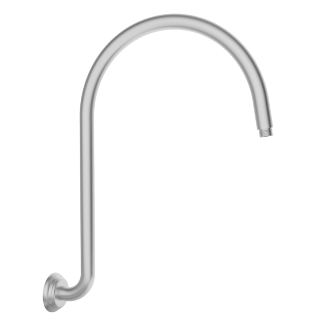 IKON Clasico High Rise Shower Arm 460mm | Brushed Gold, Chrome, Matte Black, Brushed Nickel