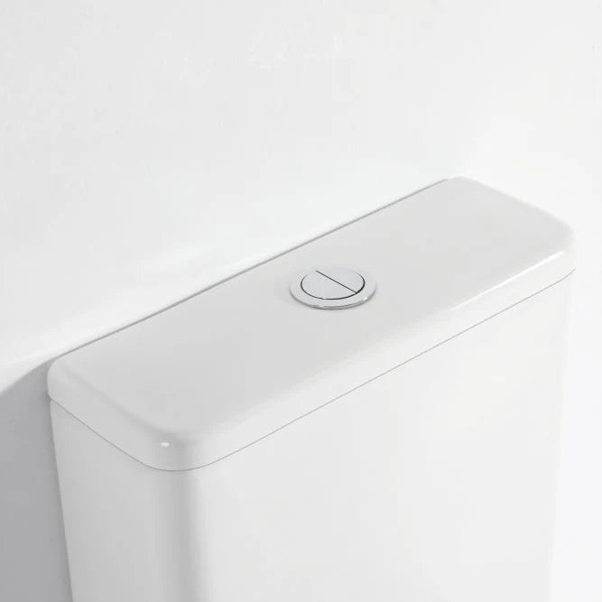 Mercio Walton Quiet Flush Back to Wall Gloss White Toilet Suite