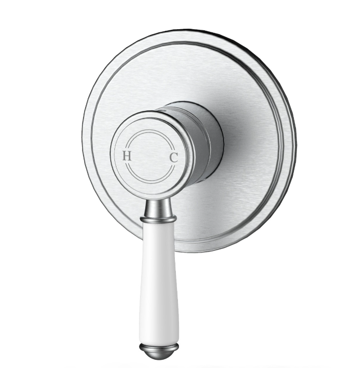 IKON CLASICO Wall Mixer with Ceramic Handle | Chrome, Brushed Nickel, Matte Black, Brushed Gold