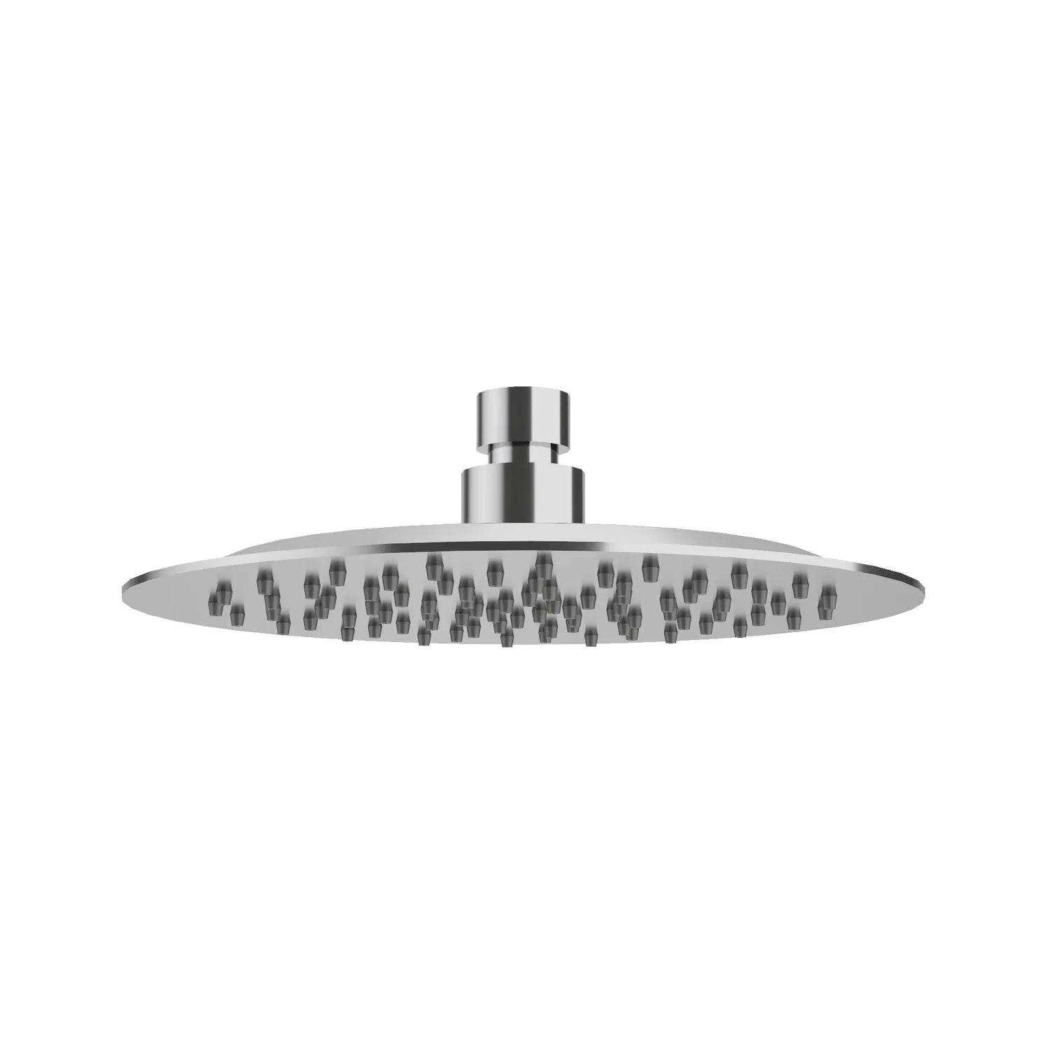 AMOZA 200mm Round Rainfall Shower Head chrome in  on a white background