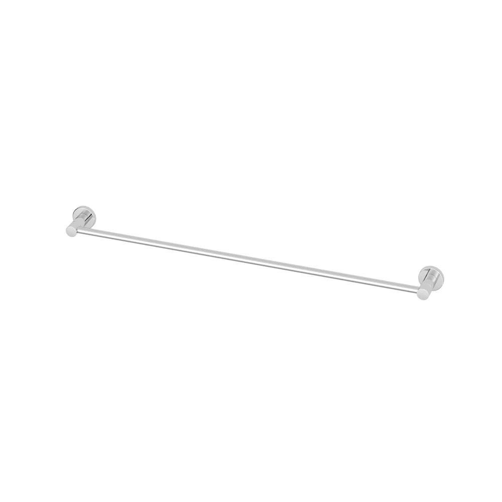 Amoza 800mm Single Towel Rail in Chrome finish - SKU AC202CP - Stainless steel cut to size towel bar