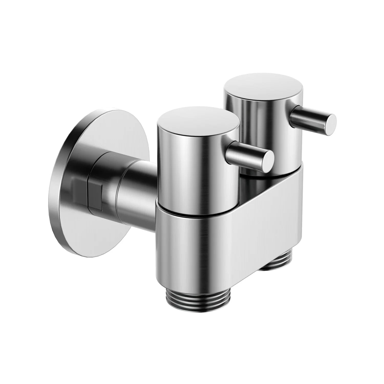Amoza DN15 Dual Cistern Tap in Chrome finish