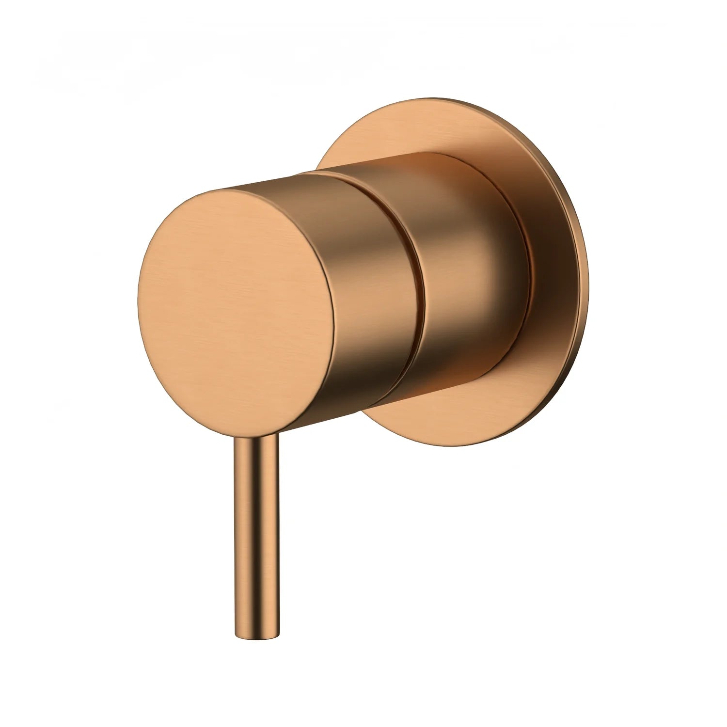 Amoza MX8678bc Brushed Copper 304 SS Wall Mixer Body. Features 50mm Pin Lever, 60mm Cover Plate, and Installation Box.
