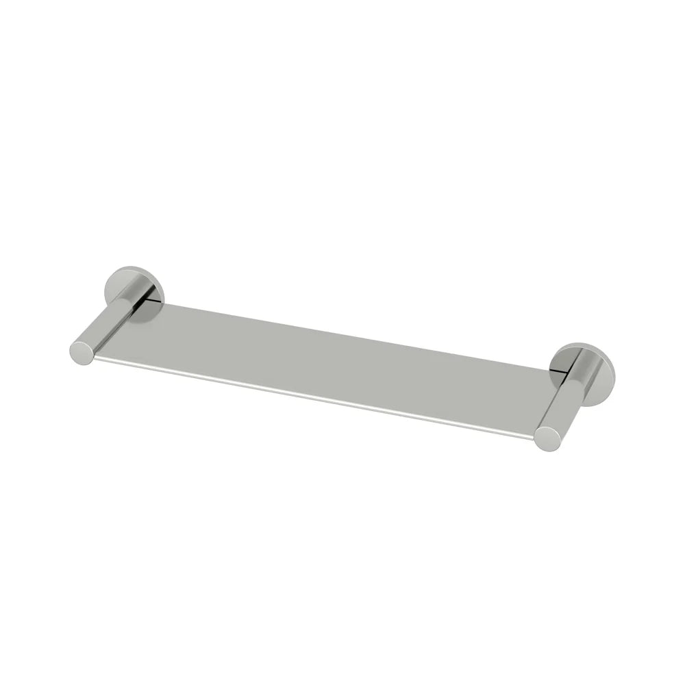 Amoza Shower Shelf in Brushed Stainless Steel finish - SKU AM-AC203BS - Heavy duty bathroom storage shelf