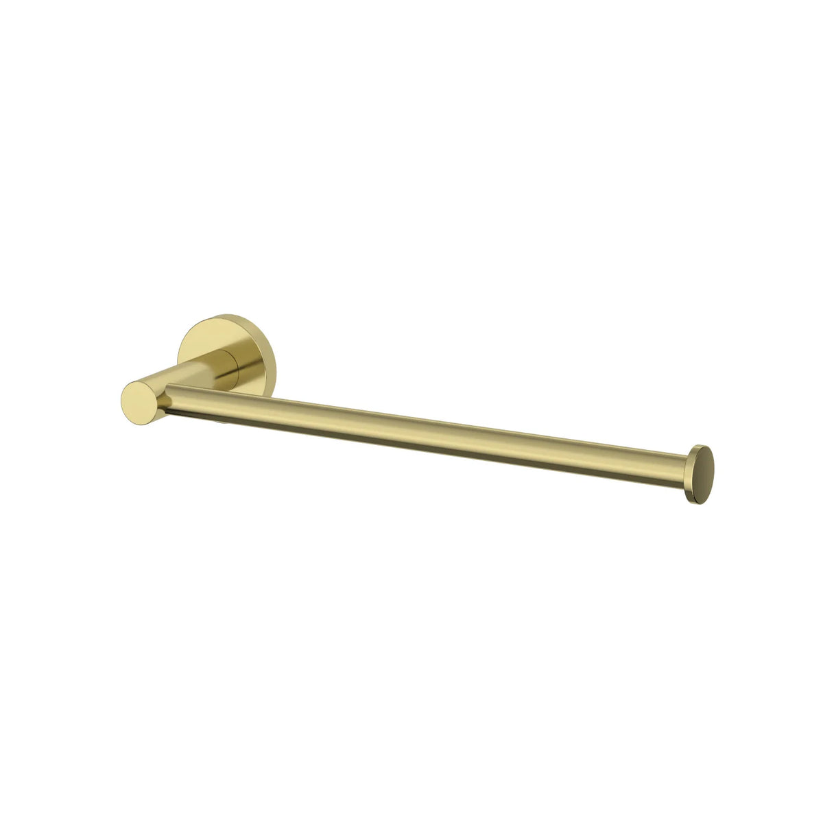 Amoza Towel Holder in Brushed Gold finish - SKU AM-AC209BG - Premium luxury bathroom accessories