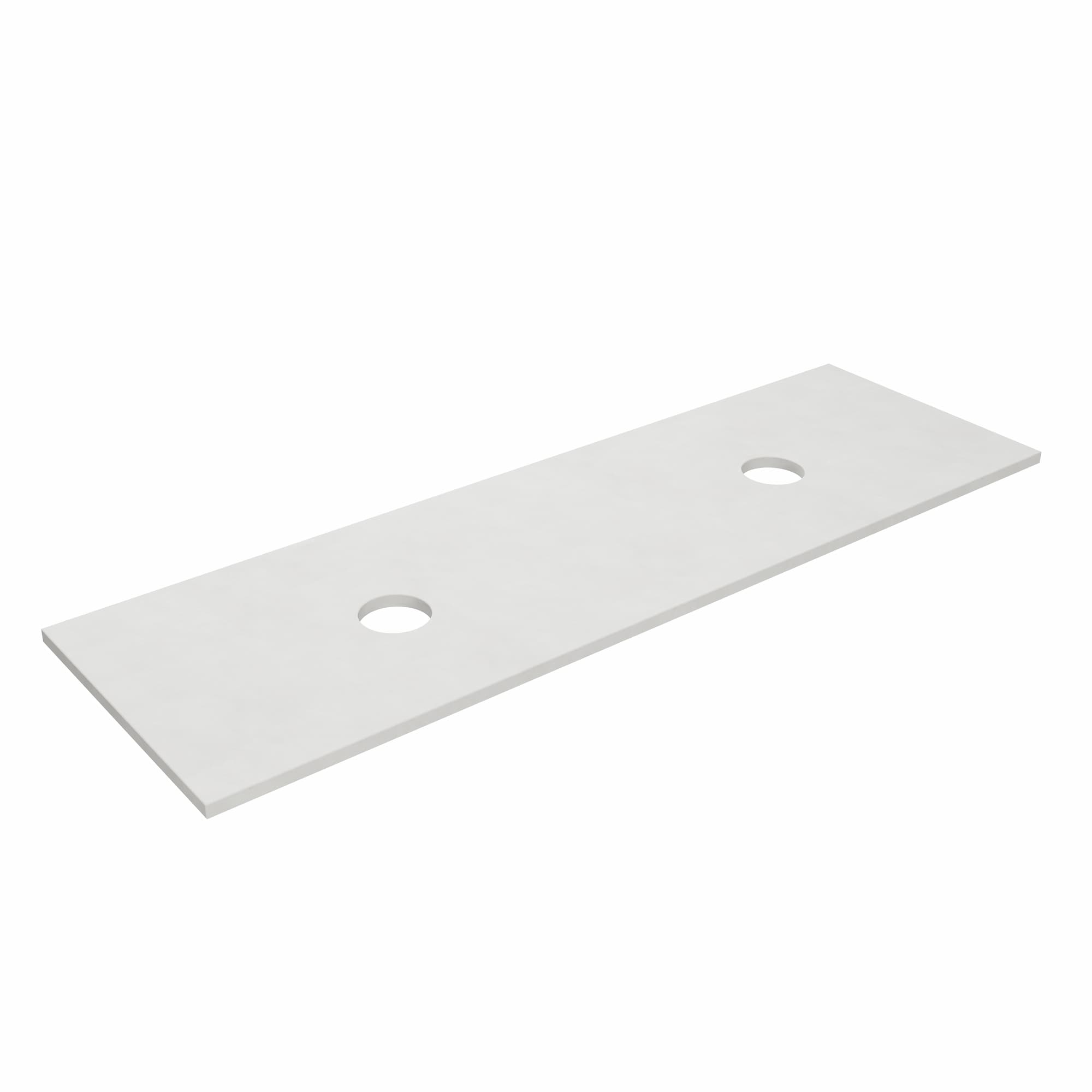 1500mm Double Waste Blanco White WG034 Zero Silica Stone Top