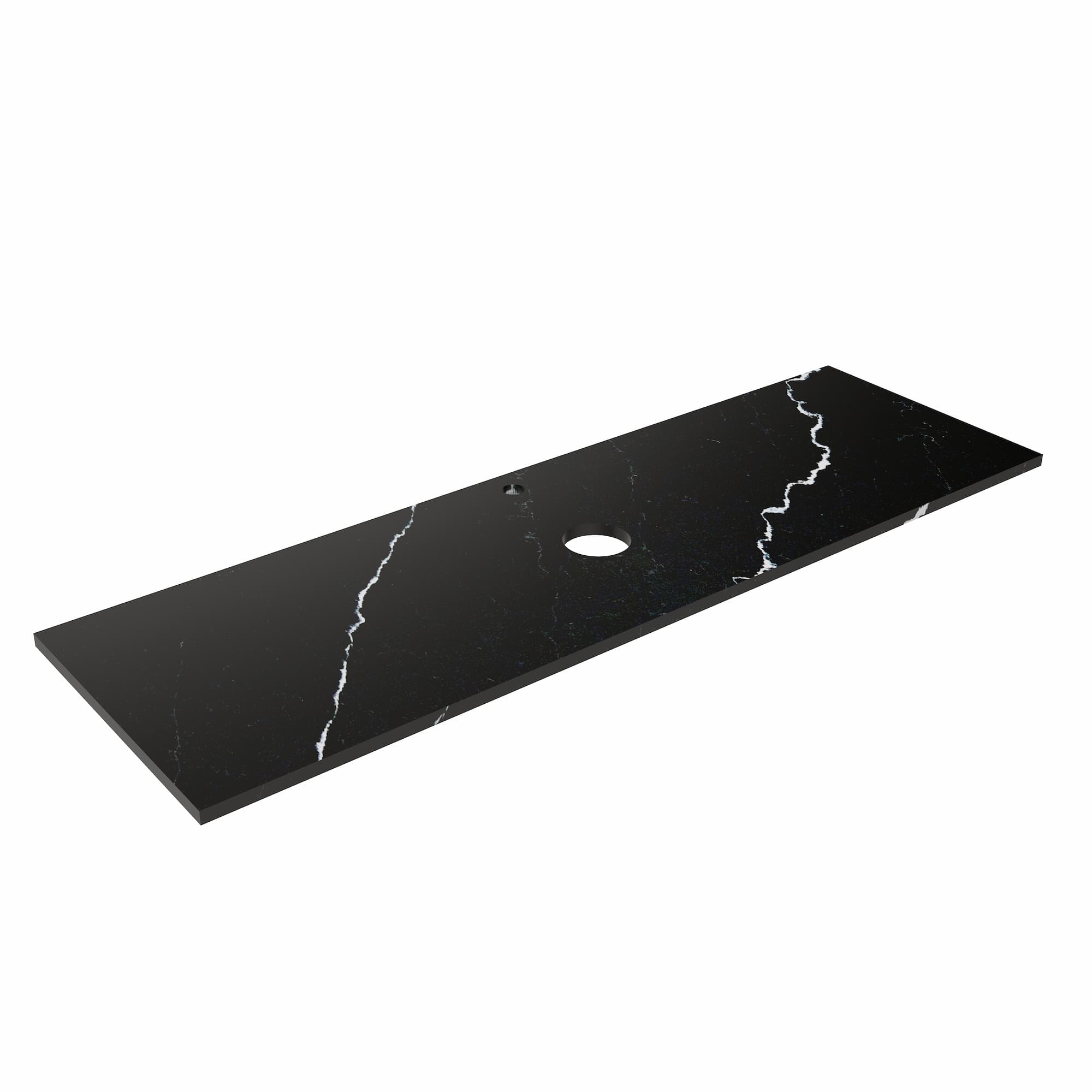 silica-stone-top-1500s.jpg	1500mm Single Waste Calacatta Night WG485 Zero Silica Stone Top