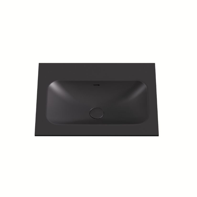 Lukka Chasey Solid Surface Undermount Vanity Top | 600mm-1800mm | Matt White / Matt Black