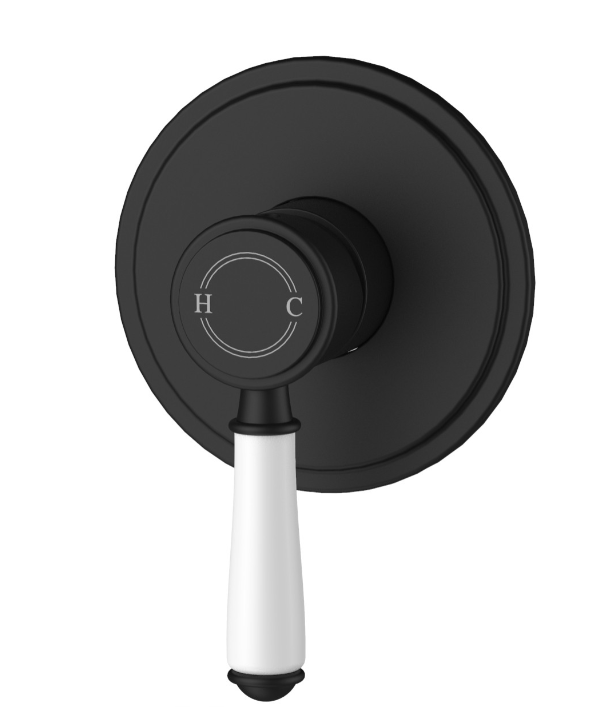 IKON CLASICO Wall Mixer with Ceramic Handle | Chrome, Brushed Nickel, Matte Black, Brushed Gold