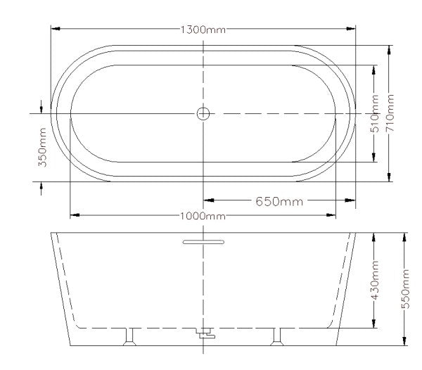 Lukka Agena acrylic bathtub product view 7