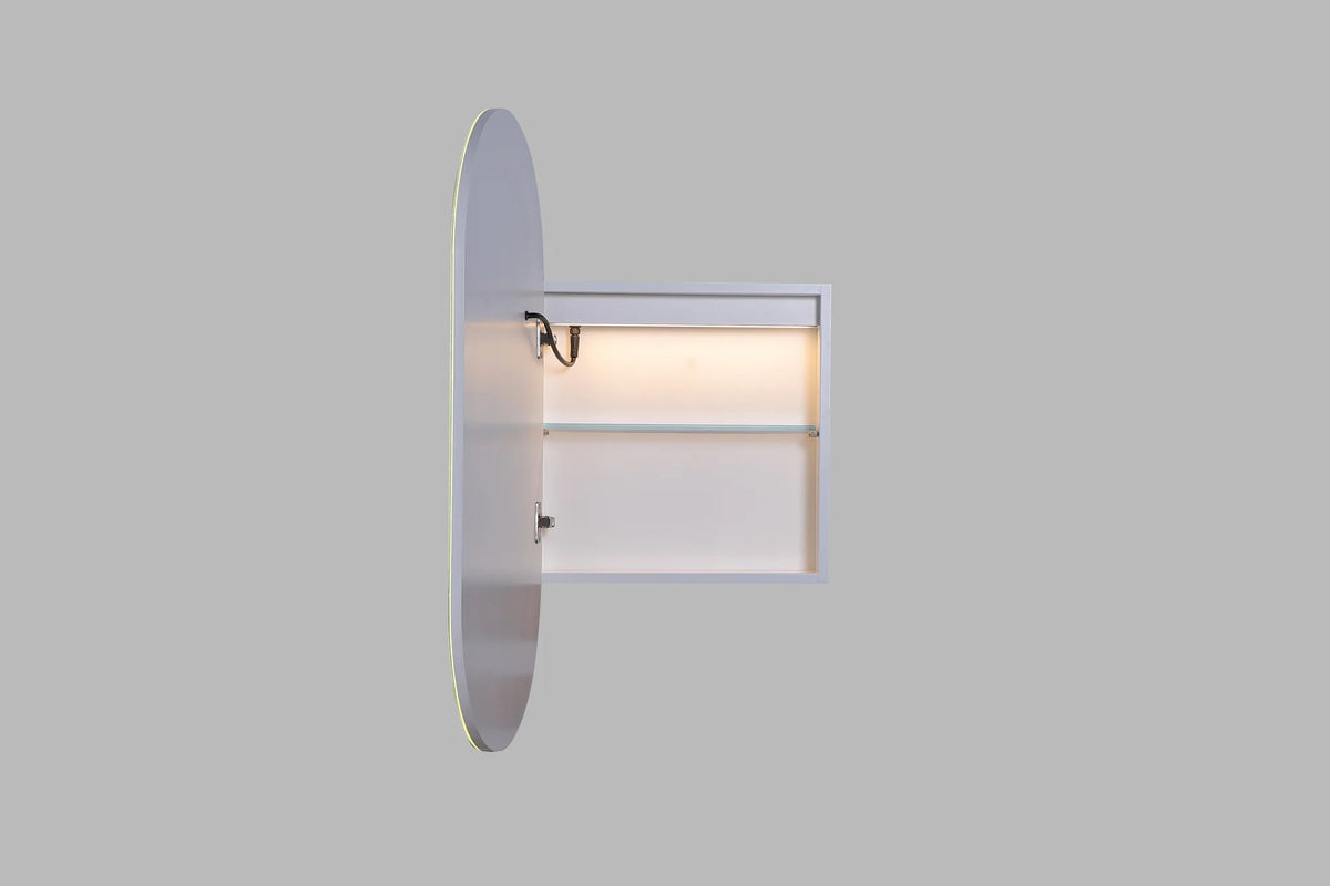 Lukka Allison 3-colour LED shaving cabinet product view 15