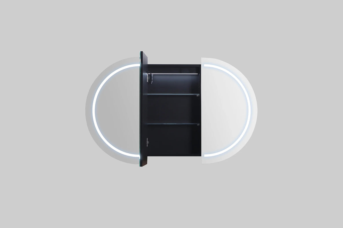 Lukka Allison 3-colour LED shaving cabinet product view 32
