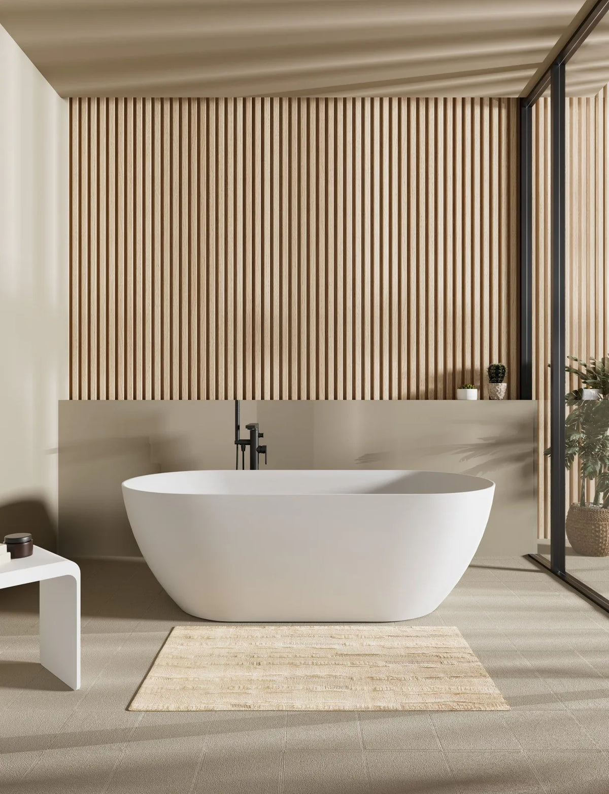 Lukka Ellips acrylic bathtub product view 4