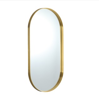 Lukka Ellips framed oval bathroom mirror – FM4590