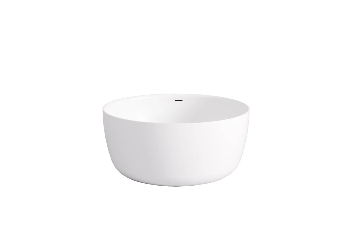 Lukka Olley 1350mm bathtub in Matt White