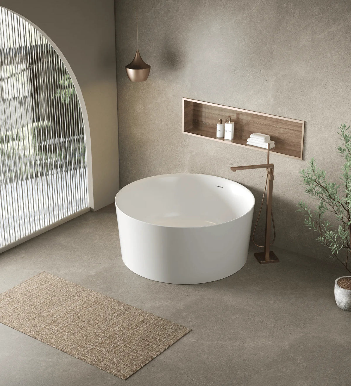 Lukka Paradiso acrylic bathtub product view 1