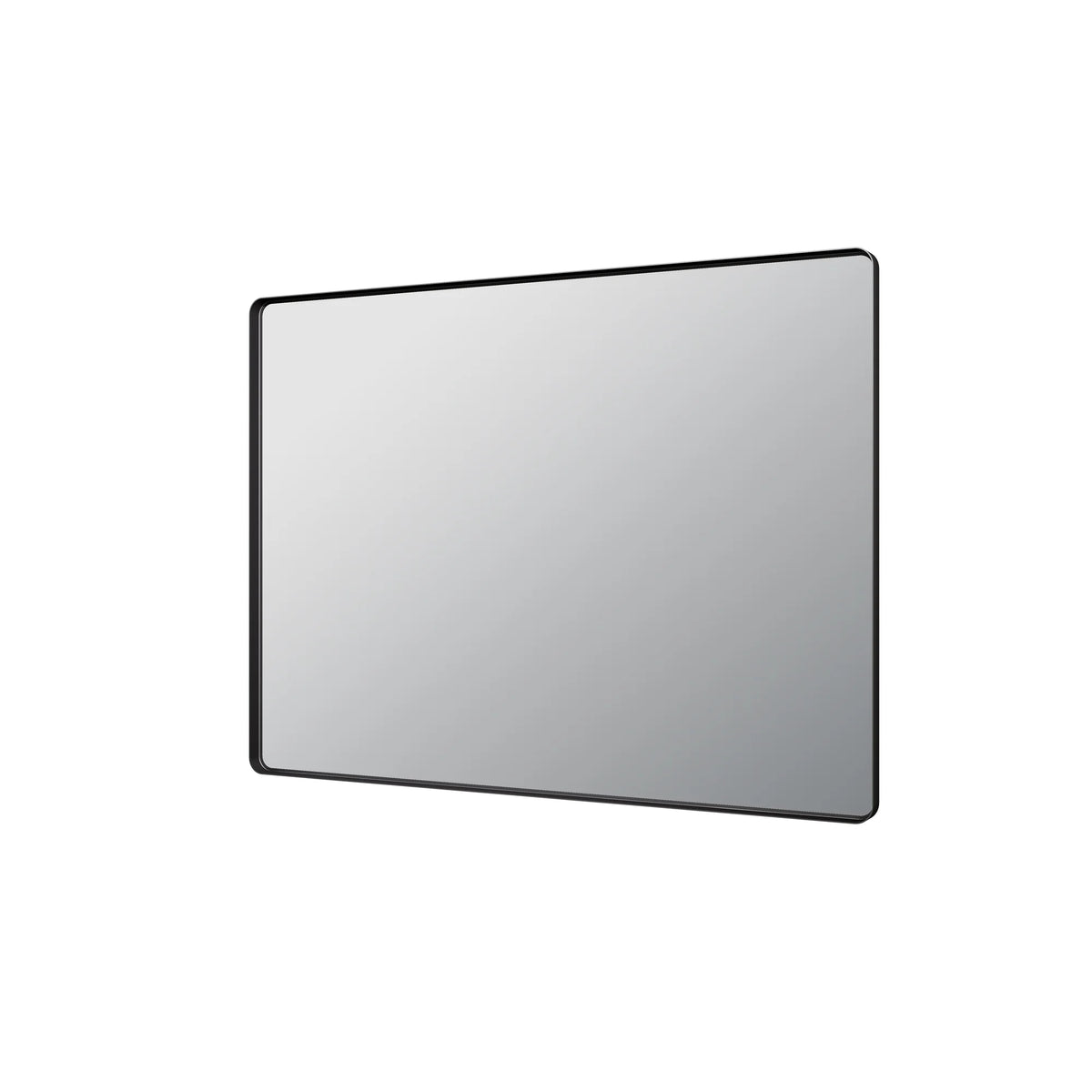Lukka Rectta framed rectangular bathroom mirror – LK FM1290 MB