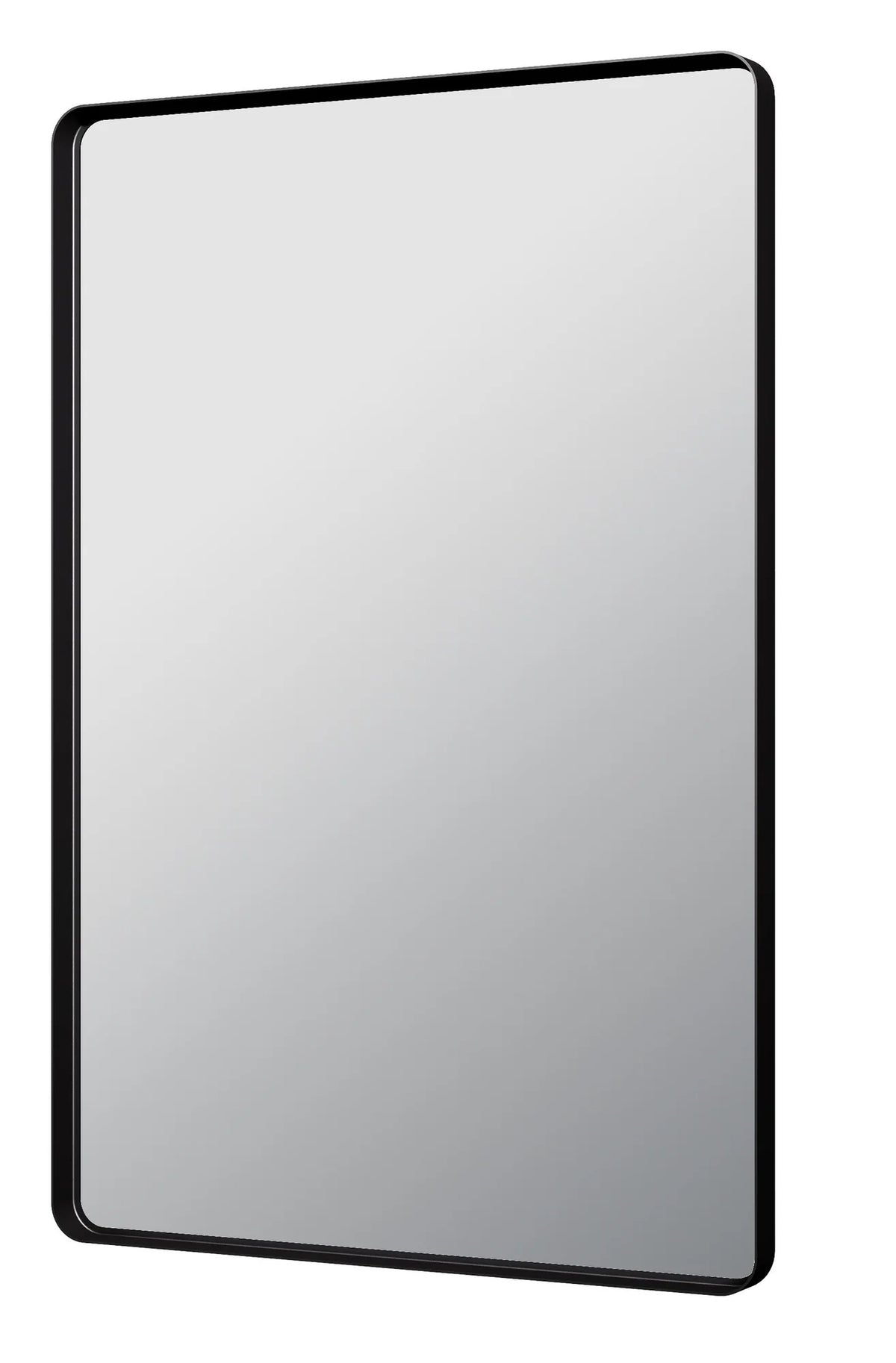 Lukka Rectta framed rectangular bathroom mirror – LK FM6090 MB